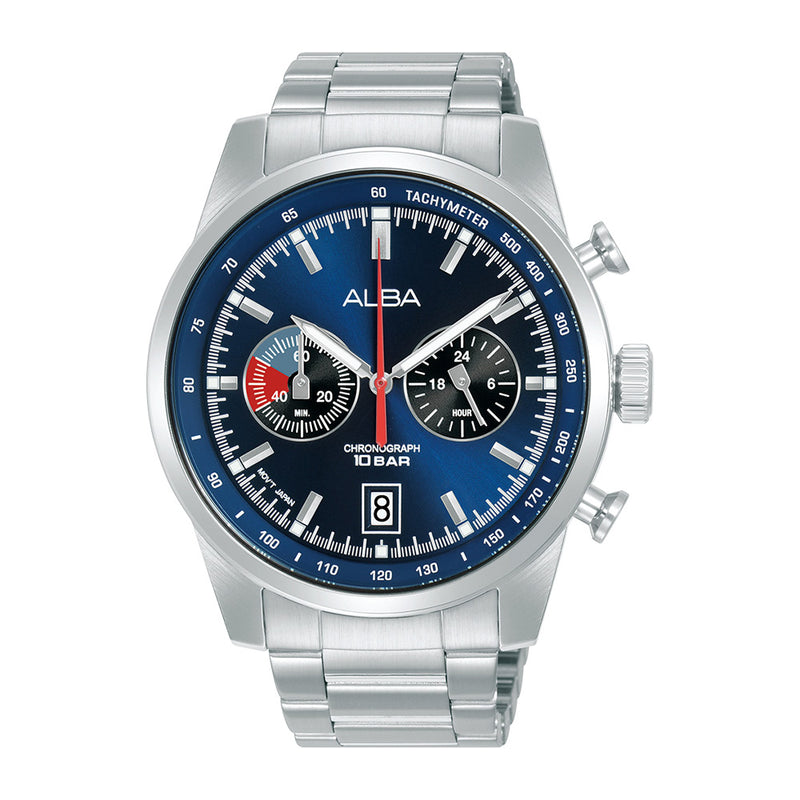 Alba | Navy Blue and Black | Men's Watch