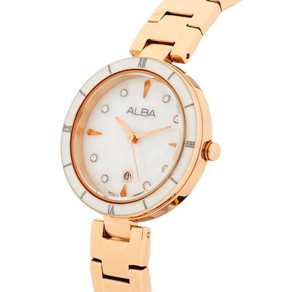 ALBA | White Mother of Pearl Dial | Women's Watch