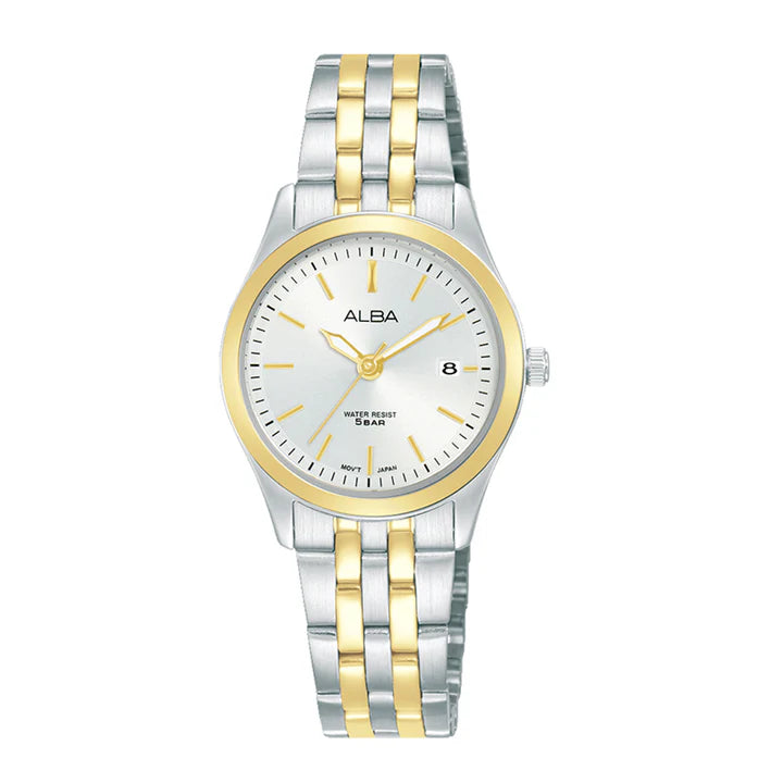 ALBA | Silver Dial with Date | Women's Watch