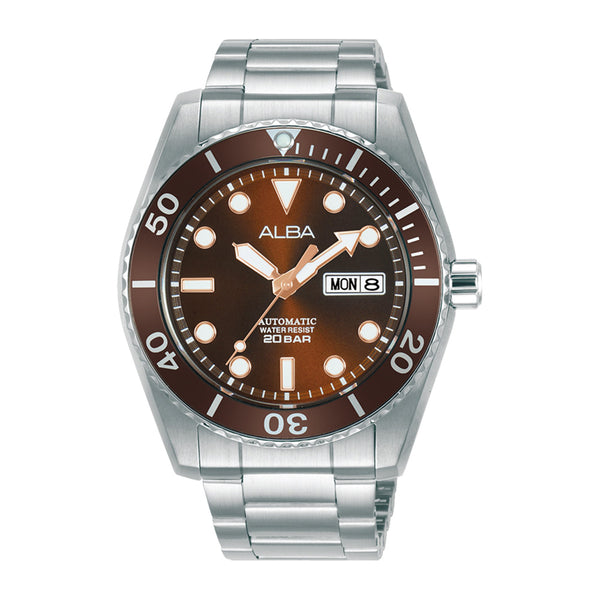 ALBA | Brown Dial Automatic| Men's Watch