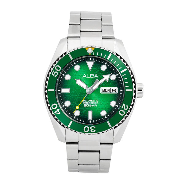 ALBA | Green Dial With Green Bezel Automatic | Men's Watch