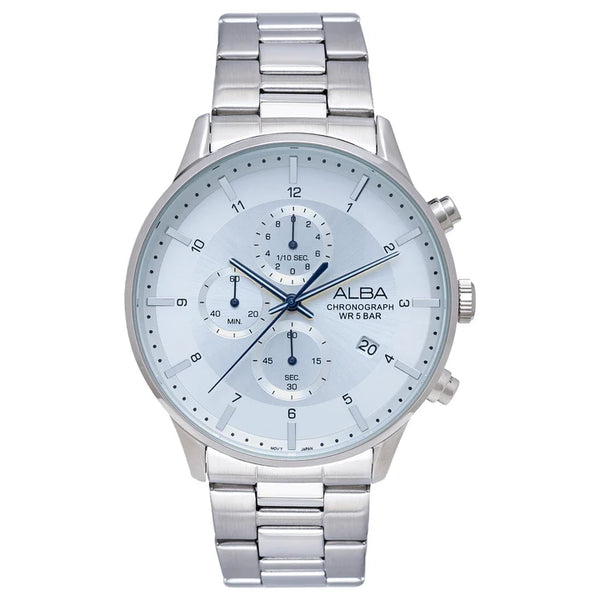 ALBA | Silver White Dial Chronograph | Men's Watch