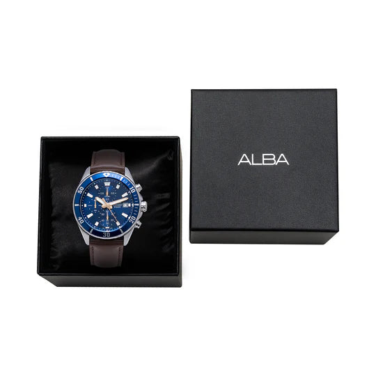 ALBA | Blue Dial Chronograph | Men's Watch