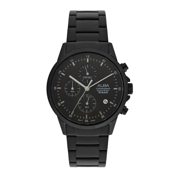 ALBA | Full Balck with Black Dial Chronograph | Men's Watch