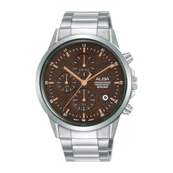ALBA | Brown Dial Chronograph | Men's Watch