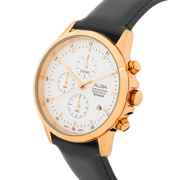 ALBA | White Dial Chronograph | Men's Watch