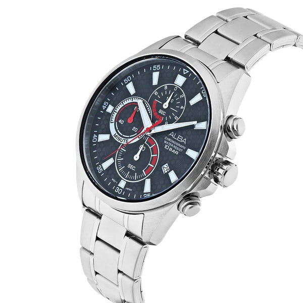 ALBA | Black Dial Chronograph | Men's Watch
