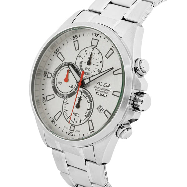 ALBA | White Dial Chronograph Active | Men's Watch