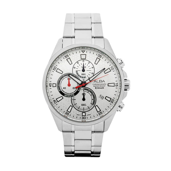 ALBA | White Dial Chronograph Active | Men's Watch