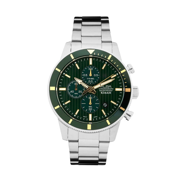 ALBA | Forest Green Dial Chronograph | Men's Watch