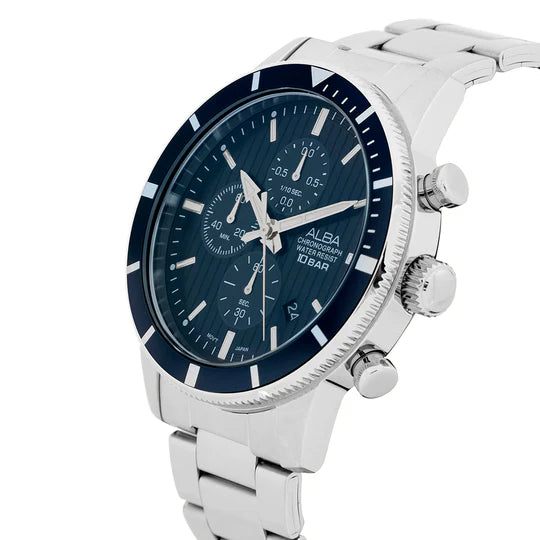 ALBA | Deep Blue Dial Chronograph | Men's Watch