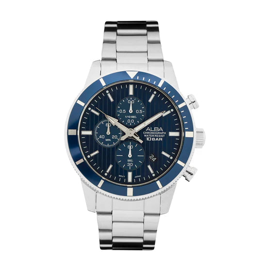 ALBA | Deep Blue Dial Chronograph | Men's Watch
