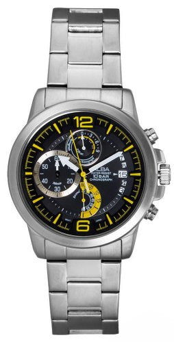 ALBA | Black and Yellow Dial Chronograph | Men's Watch