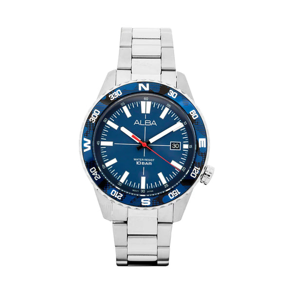ALBA | Blue Dial With Date | Men's Watch