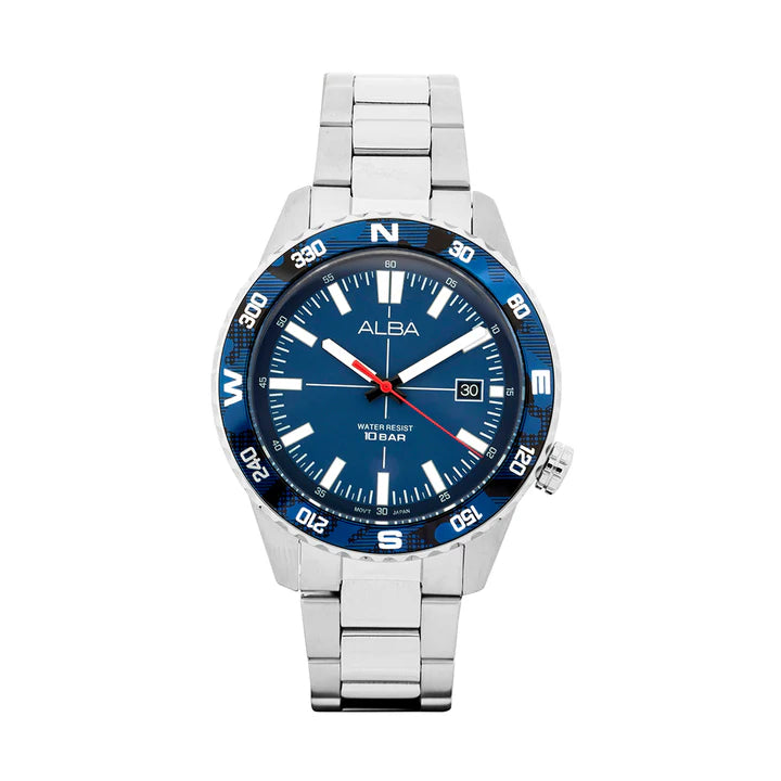 ALBA | Blue Dial With Date | Men's Watch