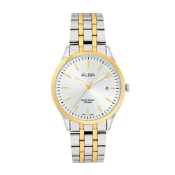 ALBA | White Dial with Golden Index | Men's Watch