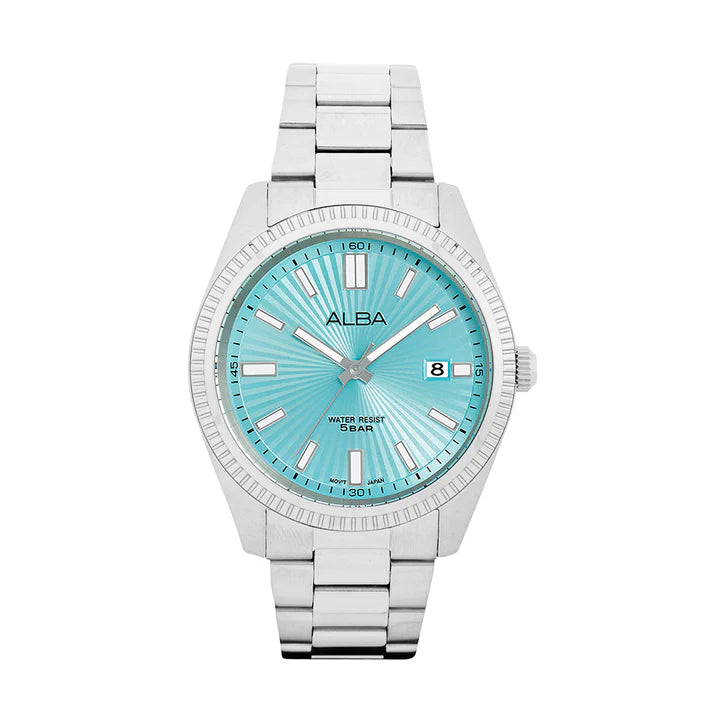ALBA | Turquoise Blue Dial with White Index | Men's Watch