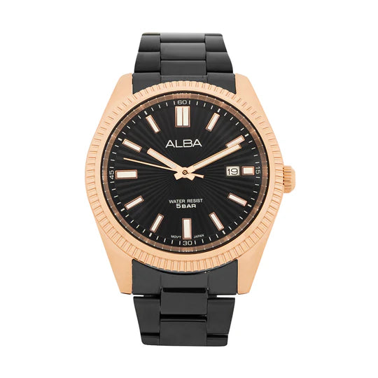 ALBA | Black Dial with White Index | Men's Watch