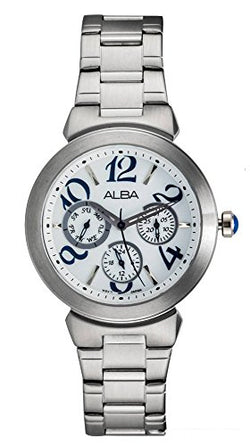 ALBA | White Dial With Blue Figure | Women's Watch