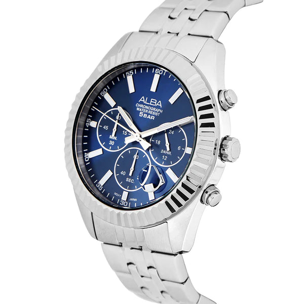 ALBA | Deep Blue Dial Chronograph | Men's Watch