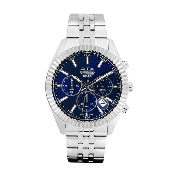 ALBA | Deep Blue Dial Chronograph | Men's Watch