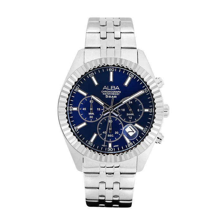 ALBA | Deep Blue Dial Chronograph | Men's Watch