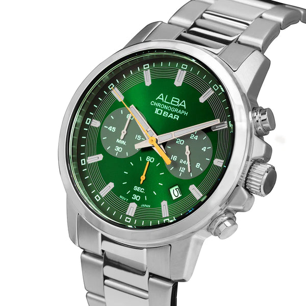 ALBA | Green Emrald Chronograph | Men's Watch