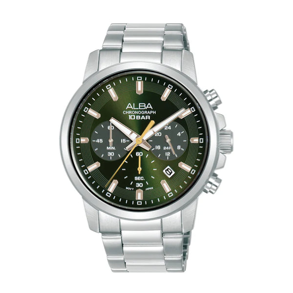 ALBA | Green Emrald Chronograph | Men's Watch