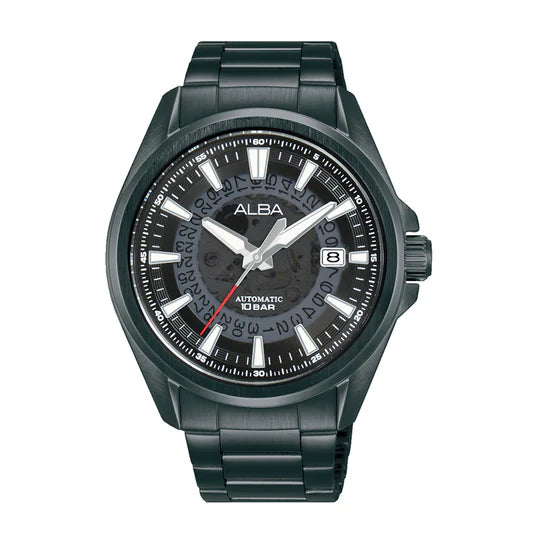 ALBA | Black Tranlusent Dial Automatic | Men's Watch