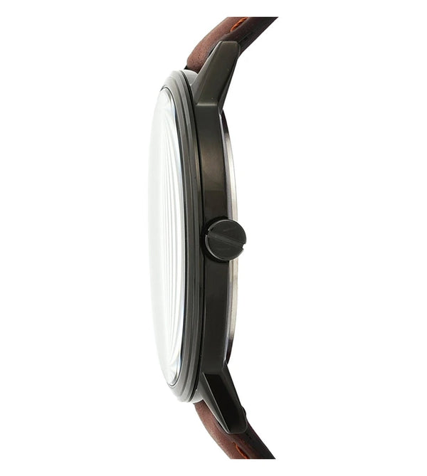 Armani Exchange cayde brown leather watch for men -AX2706