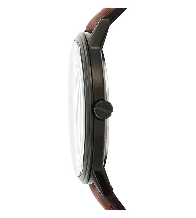 Armani Exchange cayde brown leather watch for men -AX2706
