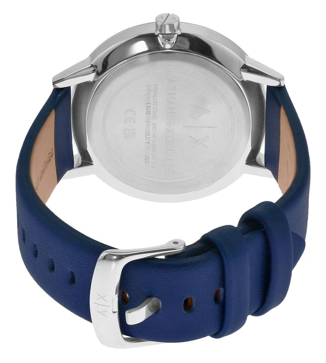 Armani Exchange cayde blue classic dial watch for men -AX2746