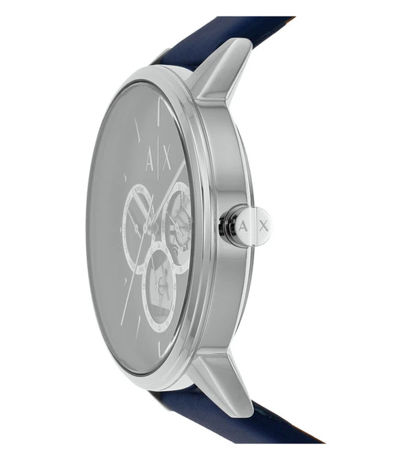 Armani Exchange cayde blue classic dial watch for men -AX2746