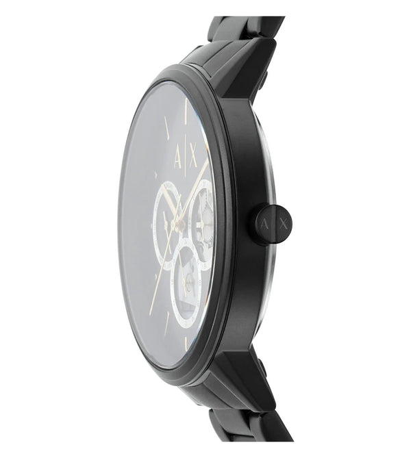 Armani Exchange dante black classic dial watch for men  -AX2748