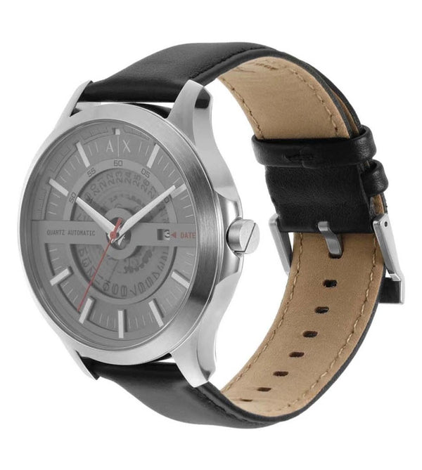 Armani Exchange hampton silver watch for mens -AX2445