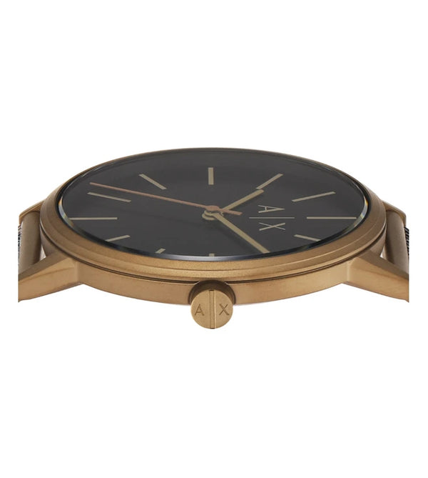 Armani Exchange cayde sleek sunray dial mens watch  -AX2754