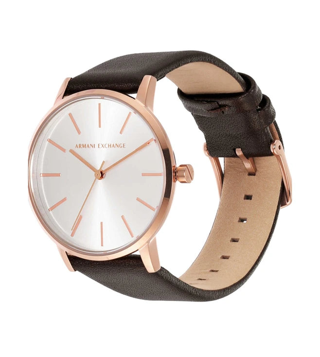 Armani Exchange  womens brown watch -AX5592