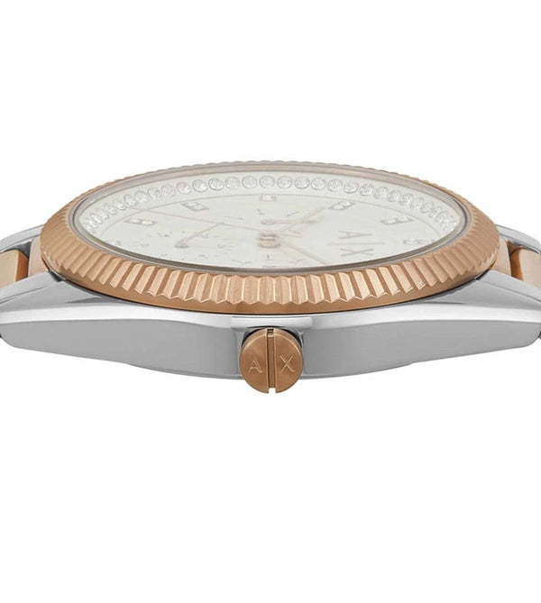 Armani Exchange giacomo two tone womens watch -AX5662