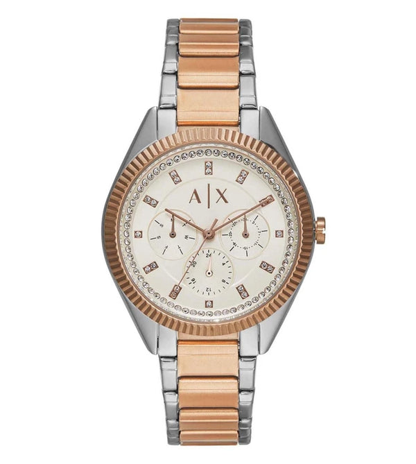 Armani Exchange giacomo two tone womens watch -AX5662